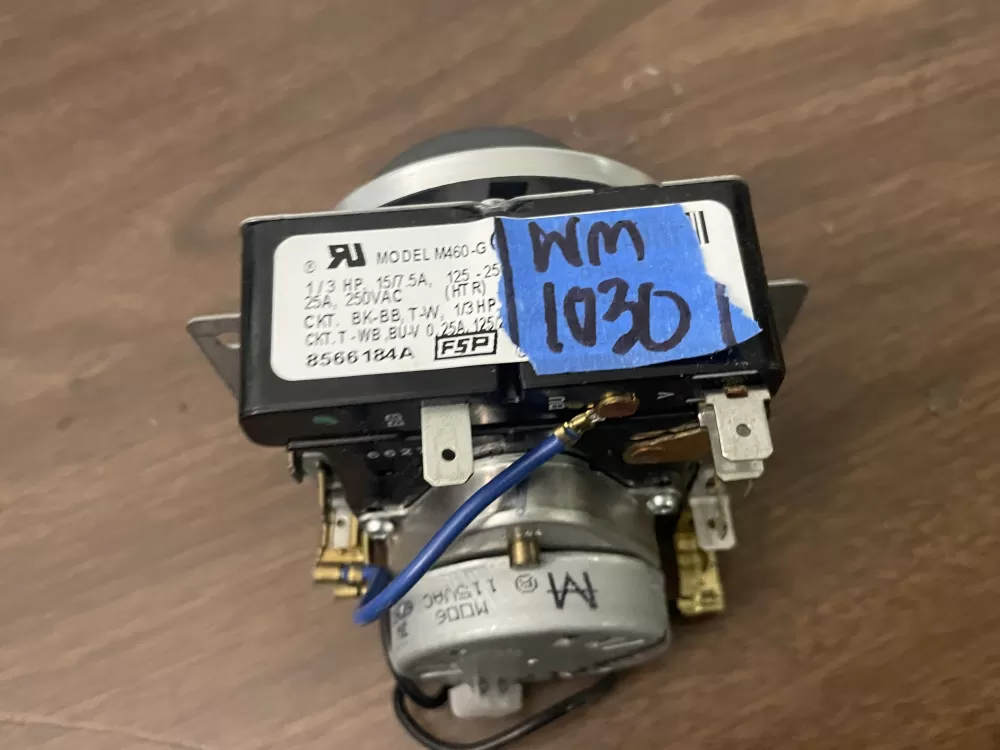 Whirlpool 8566184A 8566184 WP8566184 Dryer Timer AZ99560 | Wm1030