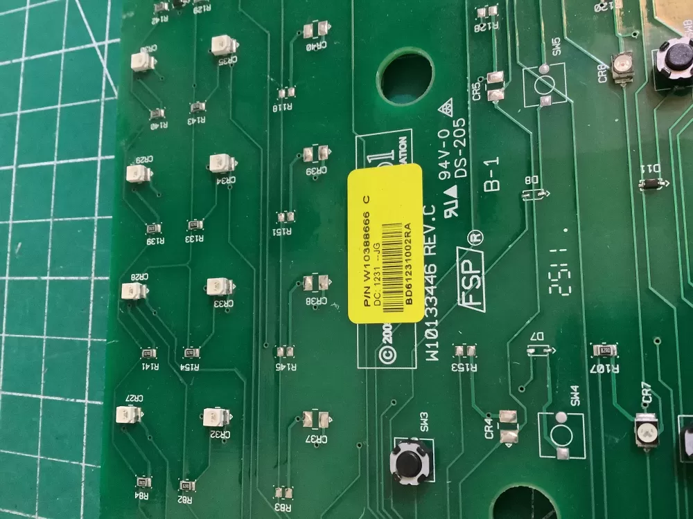 Maytag Whirlpool W10388666 Dryer Control Board AZ171731 | NRV17