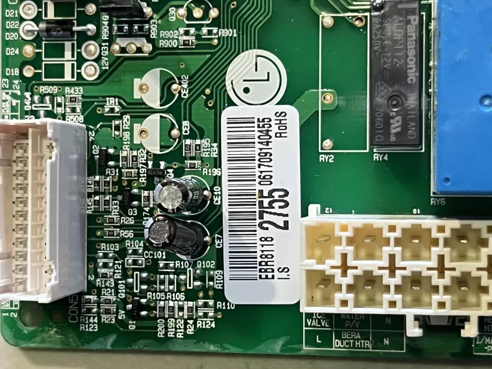 LG EBR81182755 Refrigerator Control Board AZ42262 | 1730