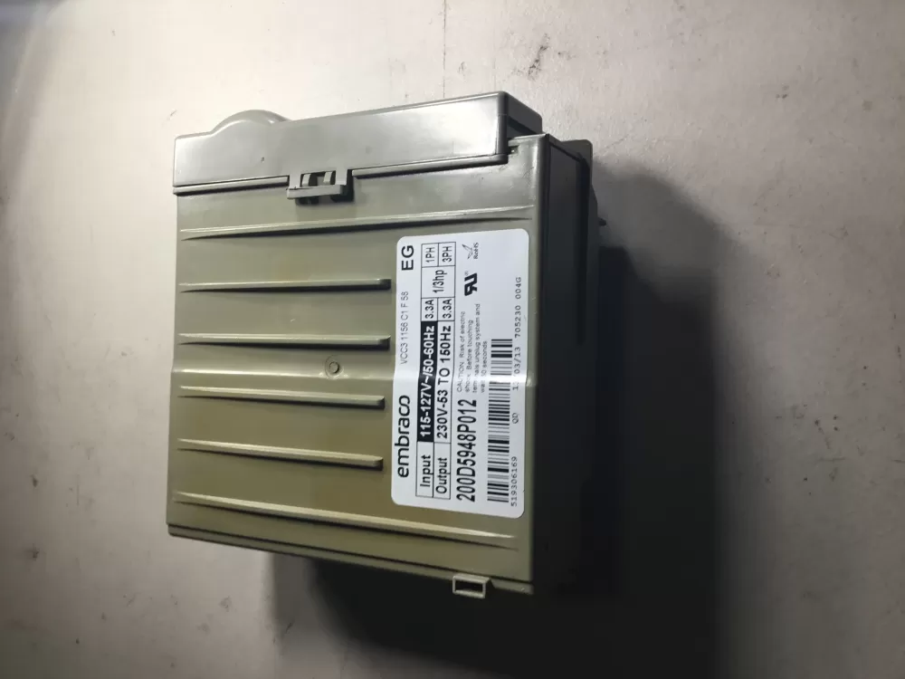 GE 200D5948P012 Refrigerator Control Board Inverter