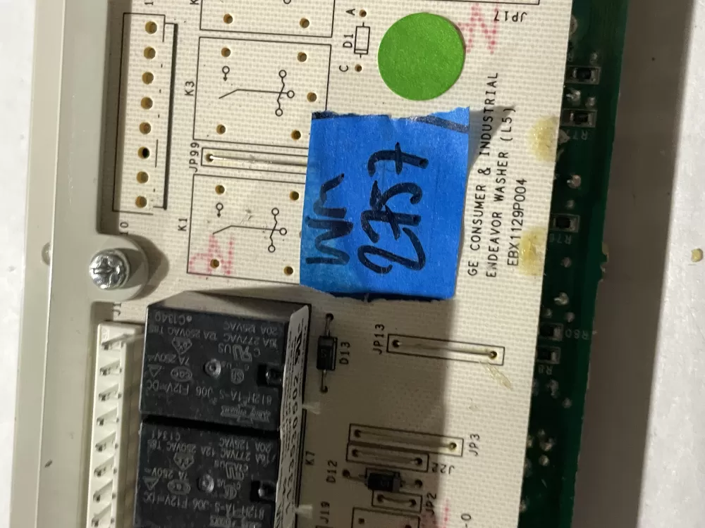 GE 175D5261G040 EBX1129P004 WH12X10614 Washer Control Board AZ197910 | Wm2757