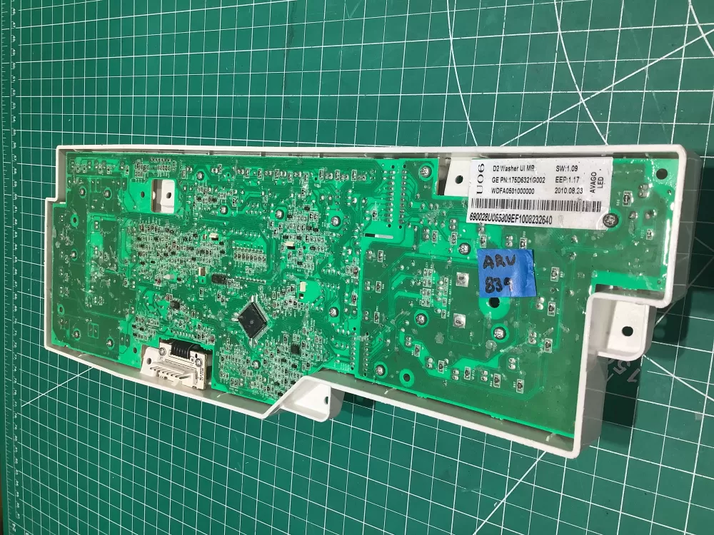 GE 175D6321G002 WDFA0501000000 WH12X10485 Washer Control AZ174287 | ARV839