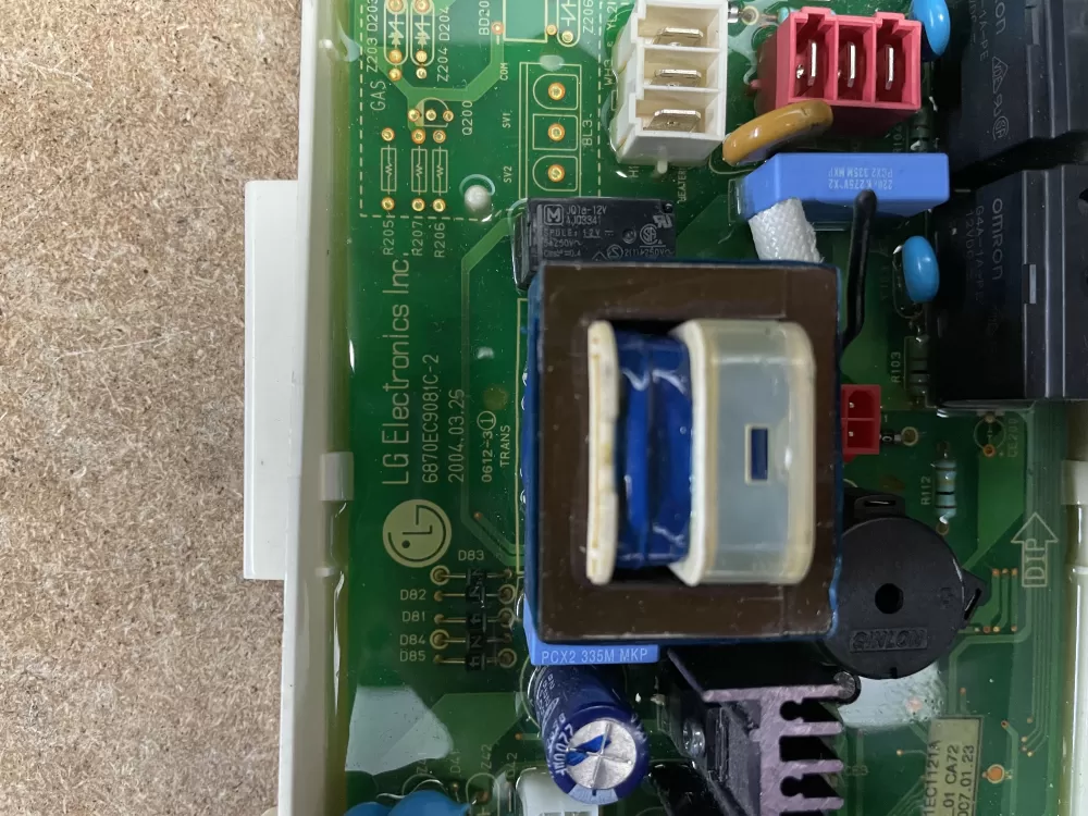 LG 6871EC1121A 6871EC1121D 6870EC9081C Dryer Control Board AZ9320 | KM1515