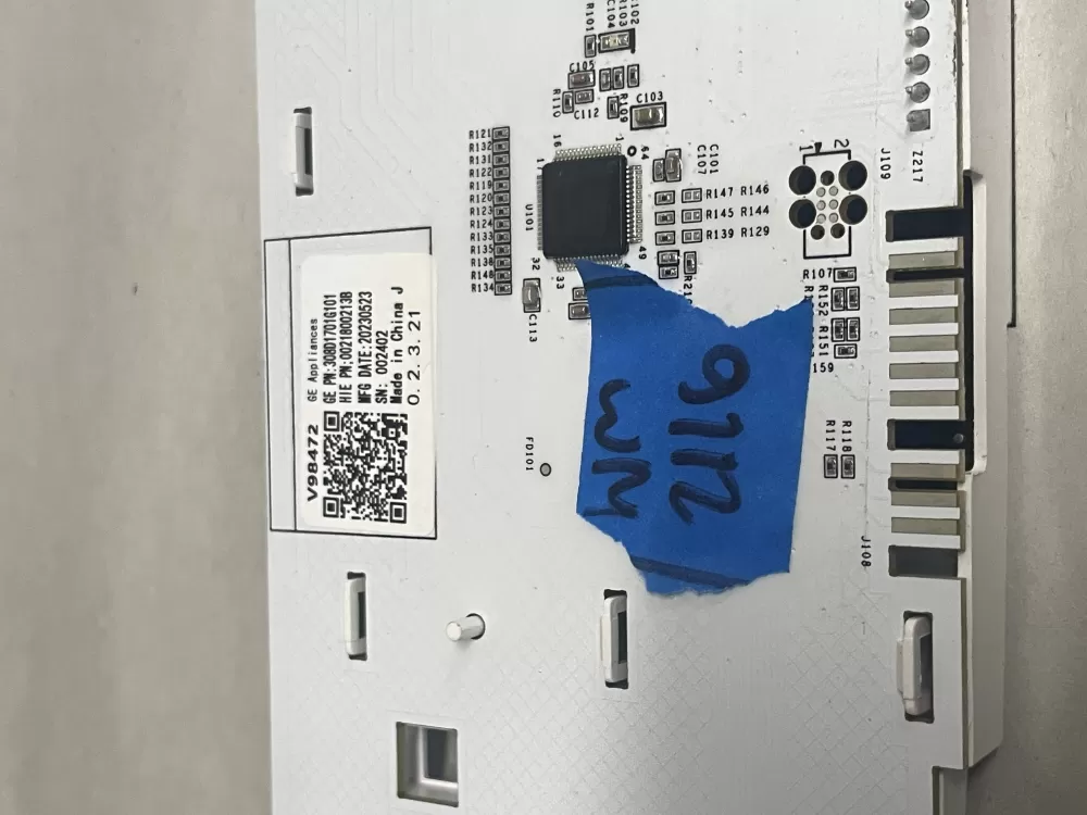 GE Washer 308D1701G101 Control Board AZ209690 | Wm2116
