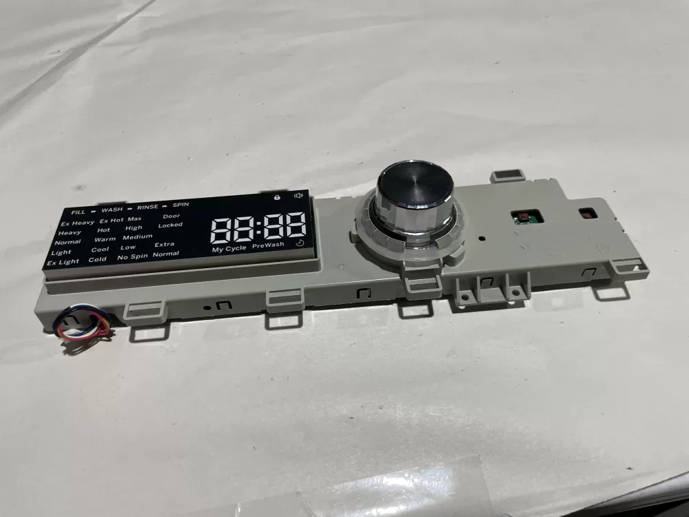 GE WE04X28522  0021800175A Dryer Control Board User Interface AZ139665 | Wmv687