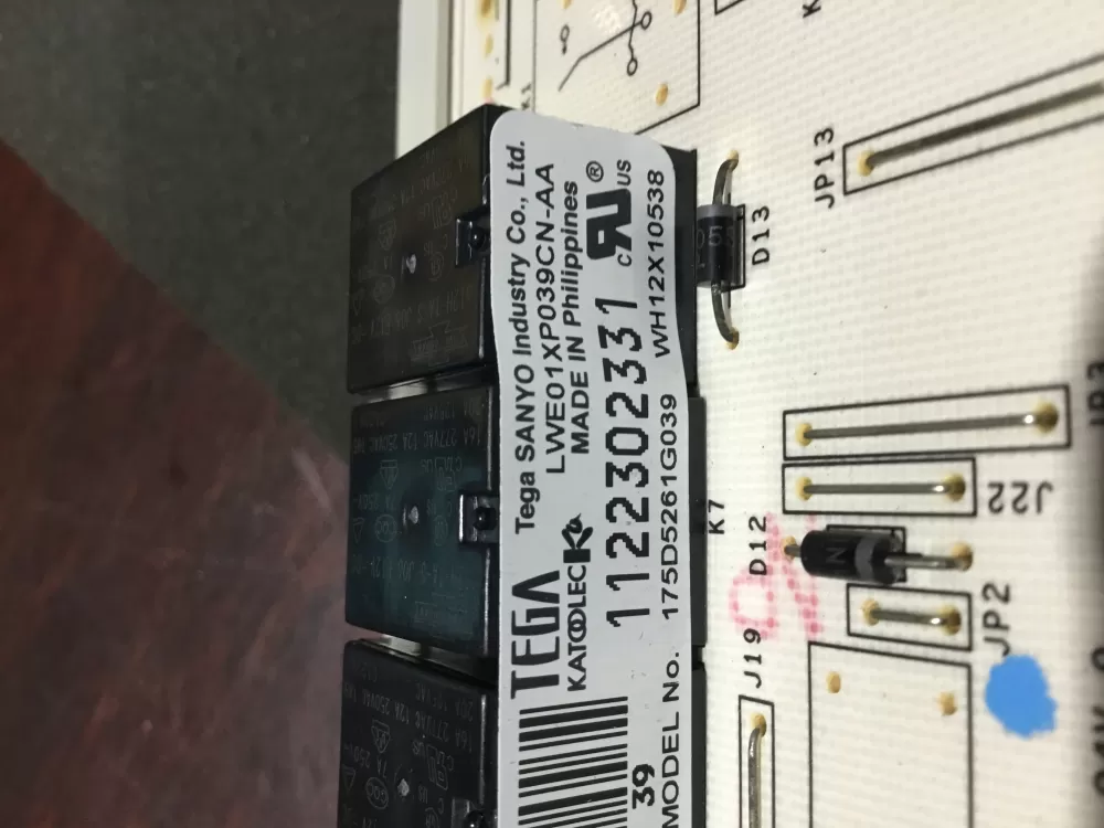 GE WH12X10614 175D5261G039 EBX1129P004 Washer Control Board AZ96665 | NR53