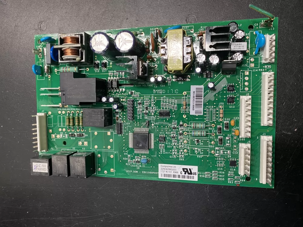 GE 225D4206G003 EBX1069P007 WR55X11033 Fridge Control Board