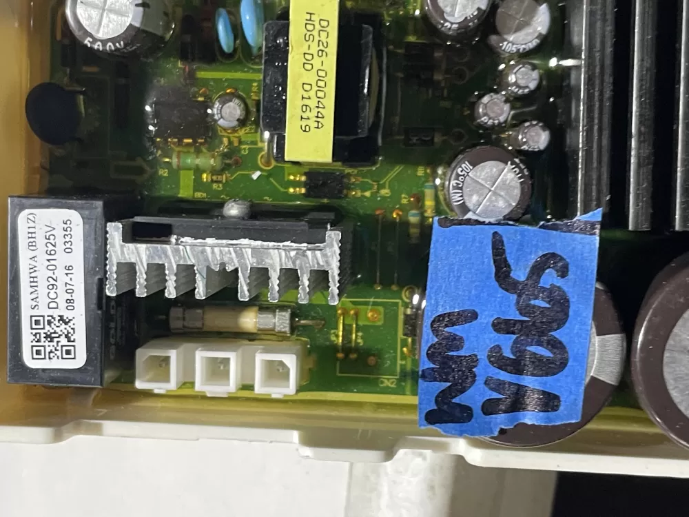 Samsung DC92-01625V DC94-06411A Washer Control Board AZ115180 | Wmv665
