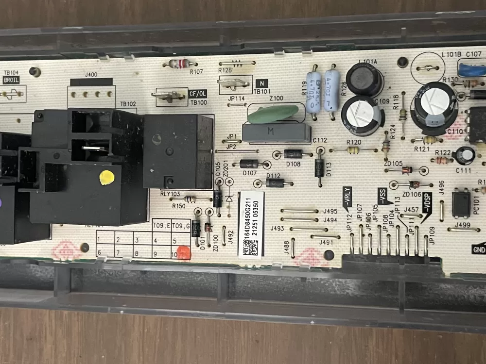 GE 164D8450G211 WB27X29092 PD00050359 Range Control Board AZ99186 | KMV162