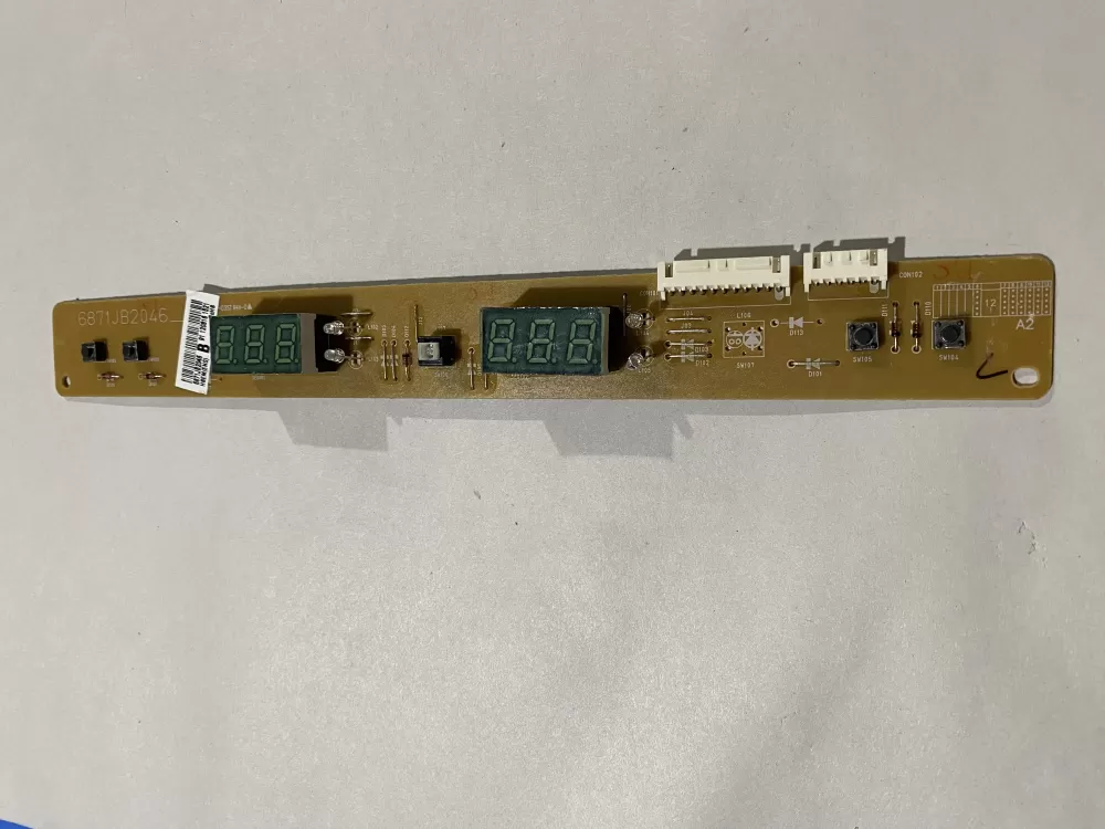 LG Kenmore 6871JB2046B 6871JB2046 B Refrigerator Control Board AZ141367 | BK1684