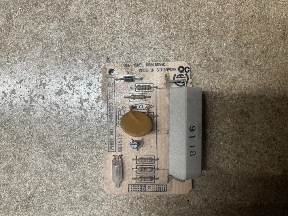 Whirlpool  KitchenAid  Kenmore 3407023 661513 N00150001 Dryer Control Board