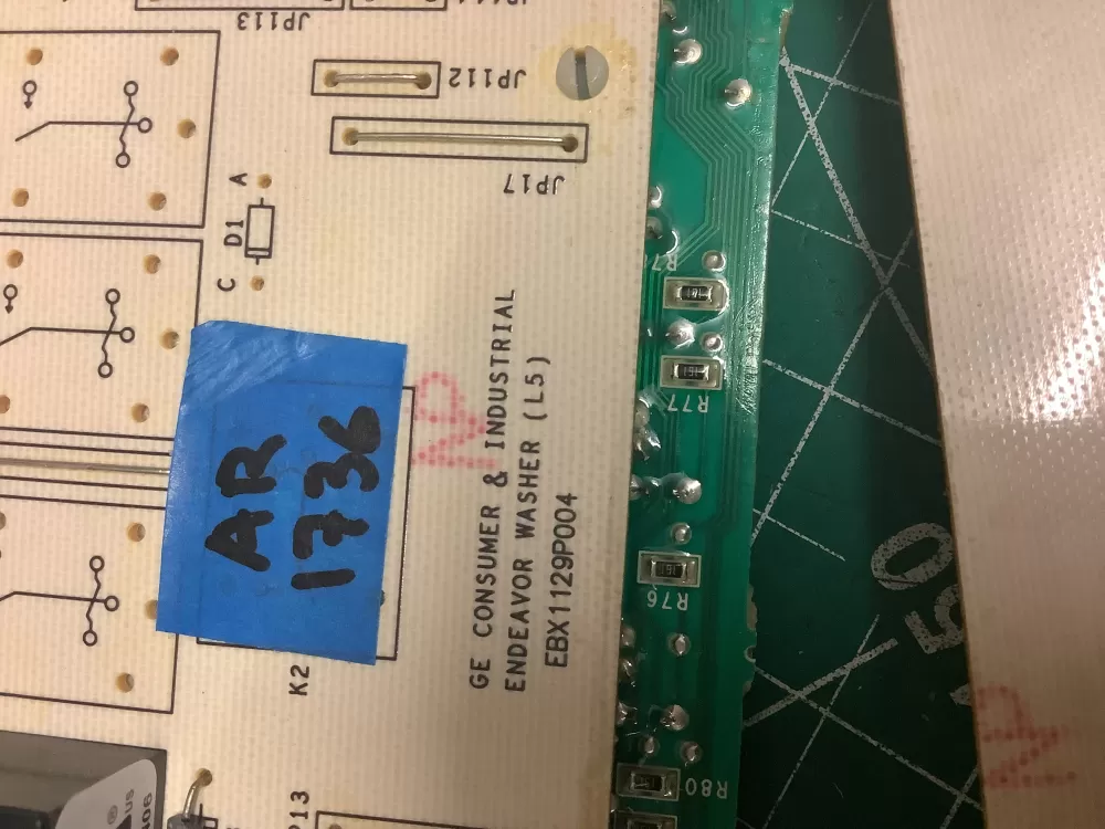 GE WH12X10614 175D5261G039 EBX1129P004 Washer Control Board AZ205896 | AR1736