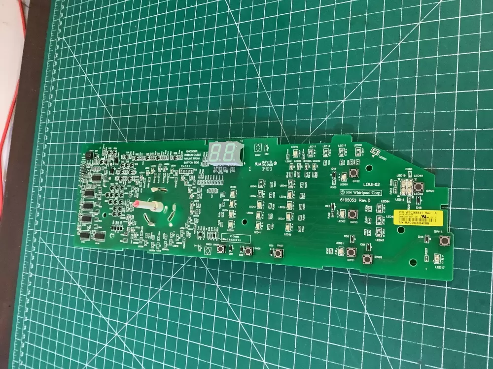 Whirlpool  Maytag W10268841 W10240482 WPW10268841 Washer WP Control Board