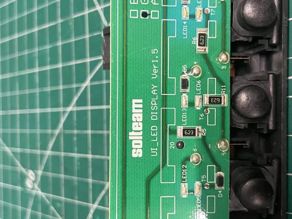 Whirlpool SOLTEAM U1_LED DISPLAY Control Board AZ204461 | Wm2367