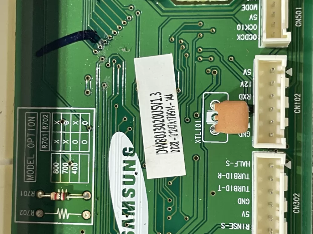 Samsung DD82 01247A AP5967364 4001405 Dishwasher Control Board AZ143729 | Wm2415