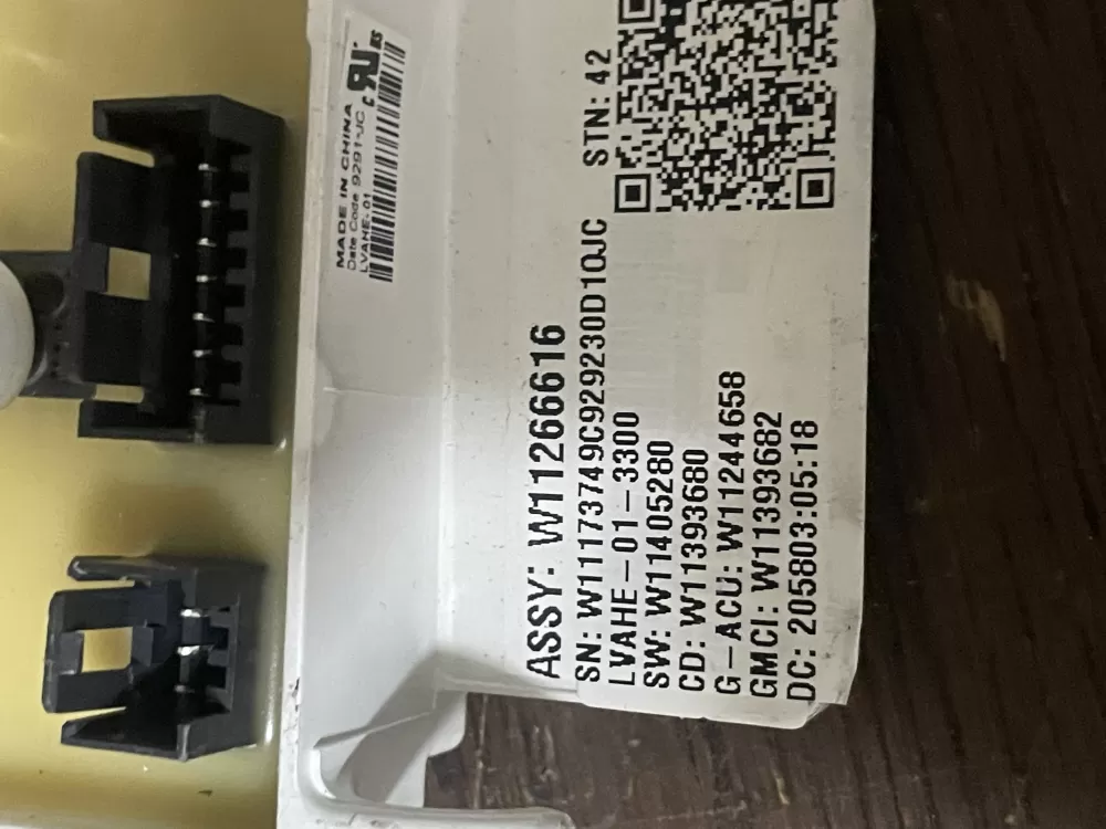 Whirlpool Kenmore W11266616 W11417463 Washer Control Board AZ50946 | Wmv463