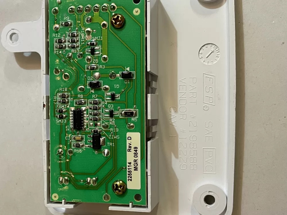 Whirlpool W10757851 4389102 Refrigerator Ice Control Board AZ149975 | KM2277