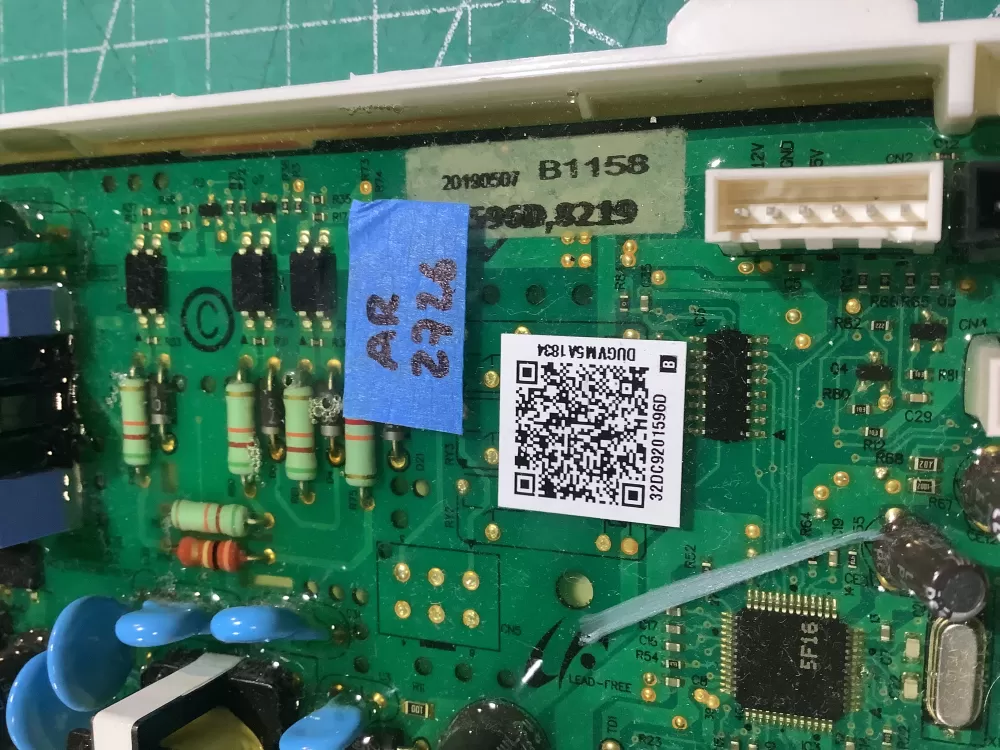 Samsung DC9201596D Dc9201596d dc92 01606c Dryer Control Board AZ232340 | AR2726