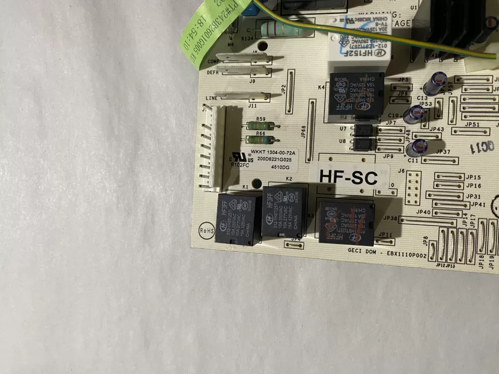 GE WR55X11072 Refrigerator Control Board AZ205225 | BK25
