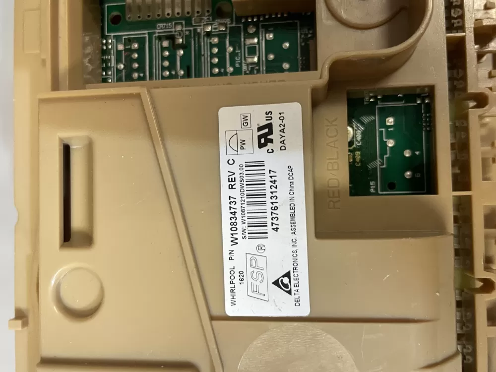 Whirlpool W10834737 W10876146 Dishwasher Control Board C AZ214403 | Wm962