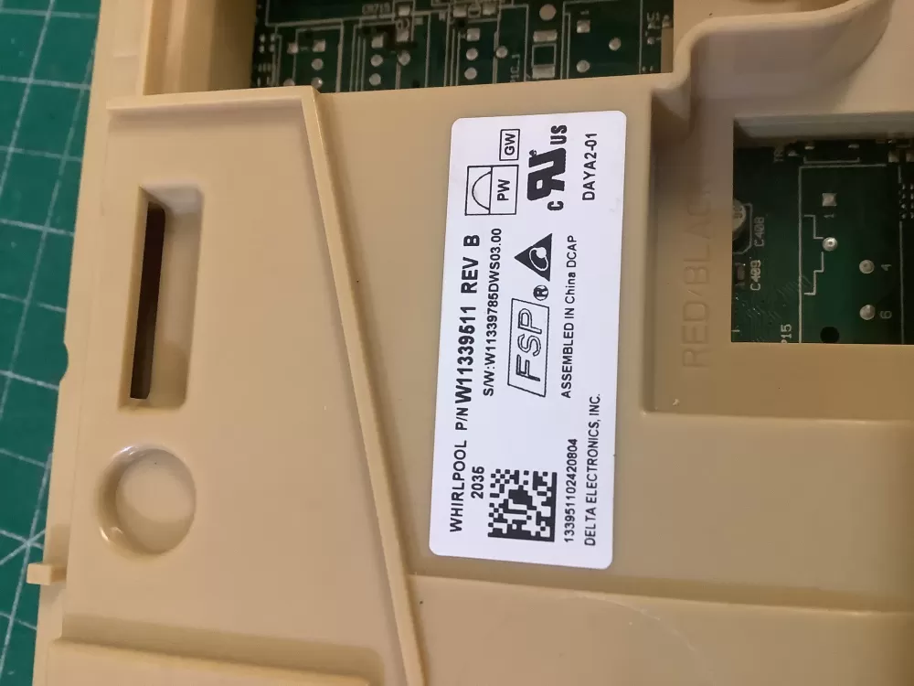 Whirlpool W11339511 Dishwasher Control Board AZ200539 | NR2797