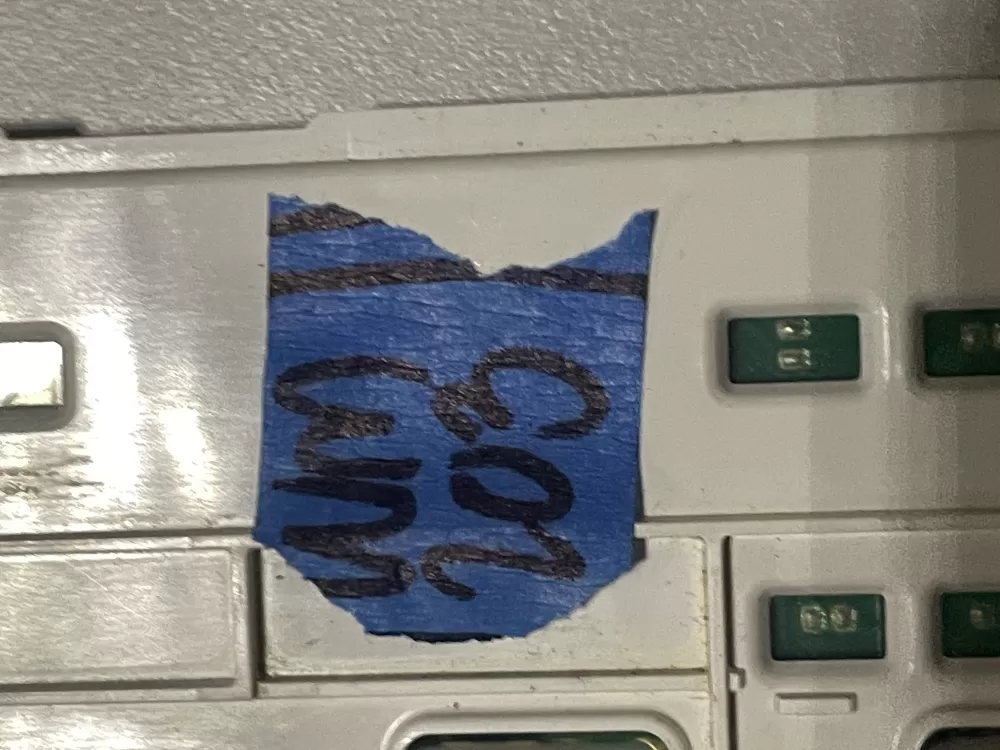 Bosch 777417 01 9001125409 Dishwasher Control Board 90125409 AZ30832 | Wm203