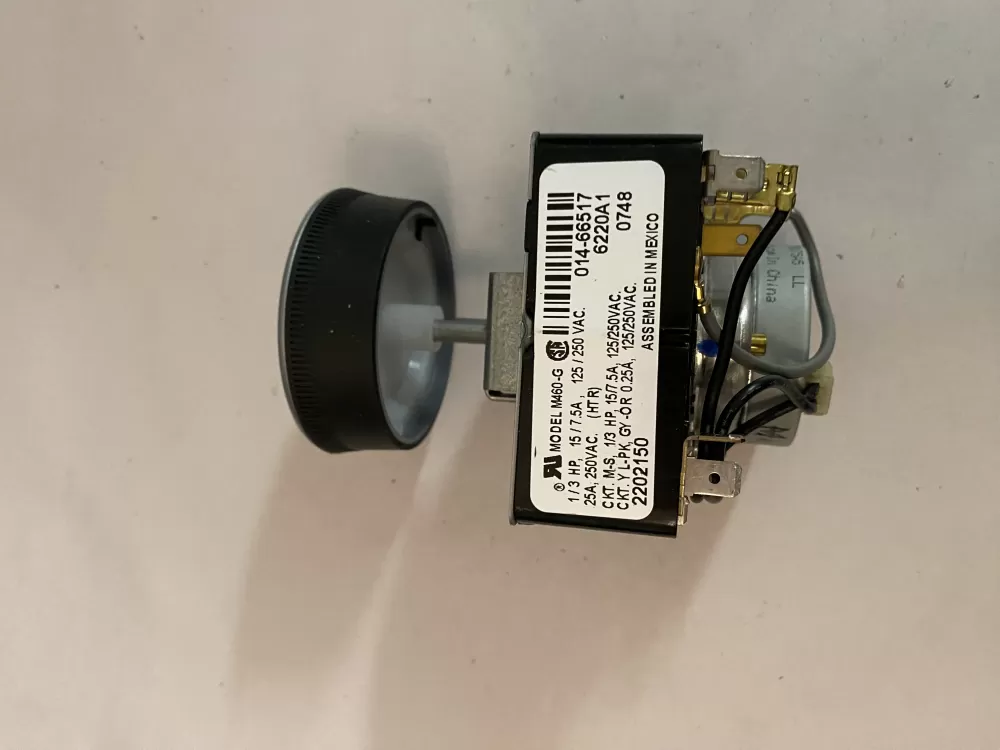 Whirlpool Maytag Magic Chef Admiral 2202150 WP37001240 Dryer Timer