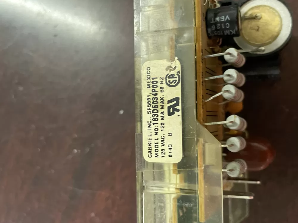 GE 183D6034P001 SF5001 Range Control Board AZ54358 | Wm1962