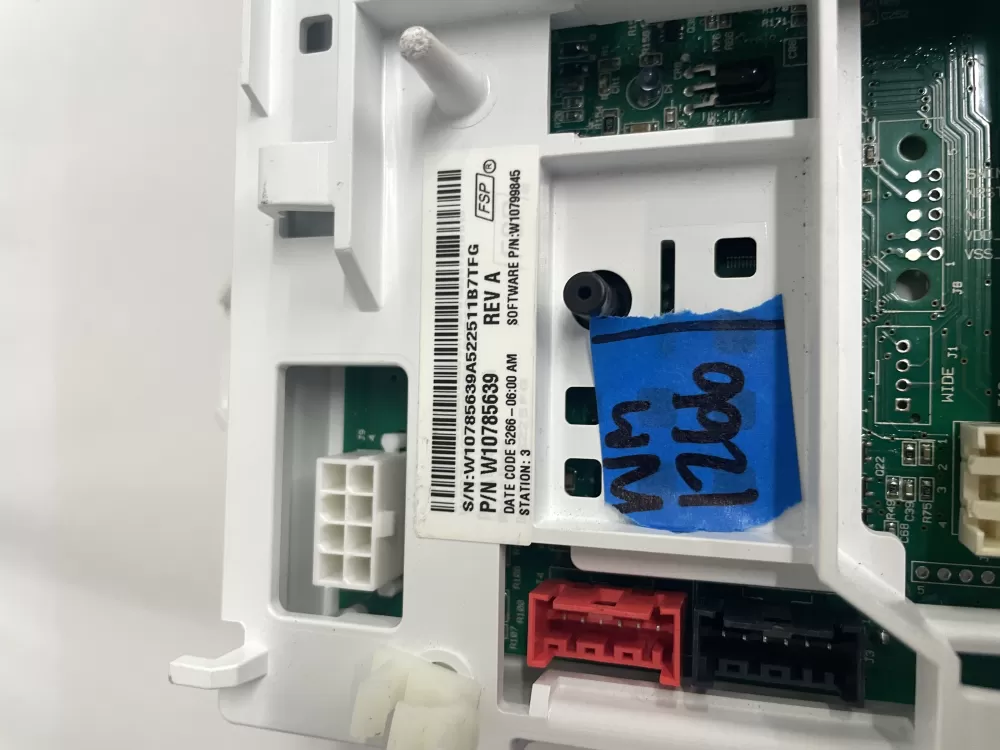 W10711030 Whirlpool Washer Board - Control
