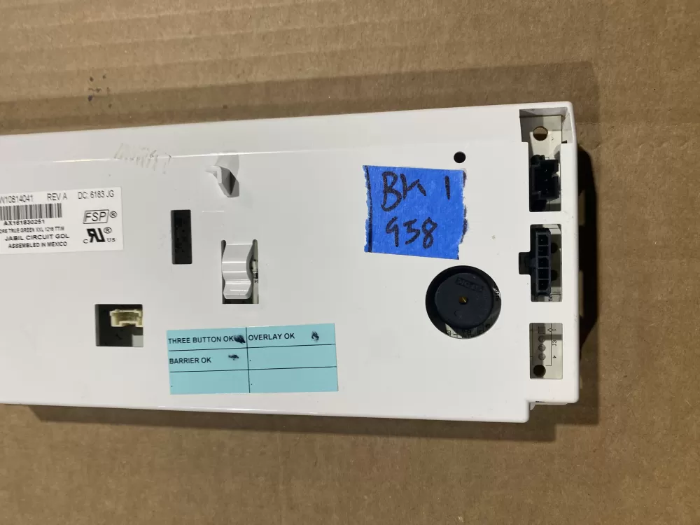 Kenmore W10814041 W10883346 Refrigerator Control Board AZ80263 | BK958