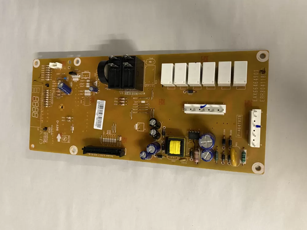 LG  Kenmore EBR80411804  AP7223334  EAX66464901 Microwave Control Board Panel