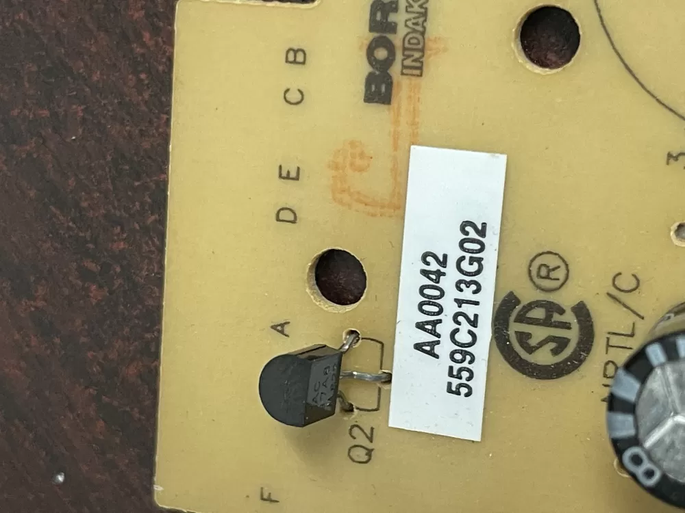 GE 559C213G02 Dryer Dryness Moisture Control Board AZ27488 | WM43