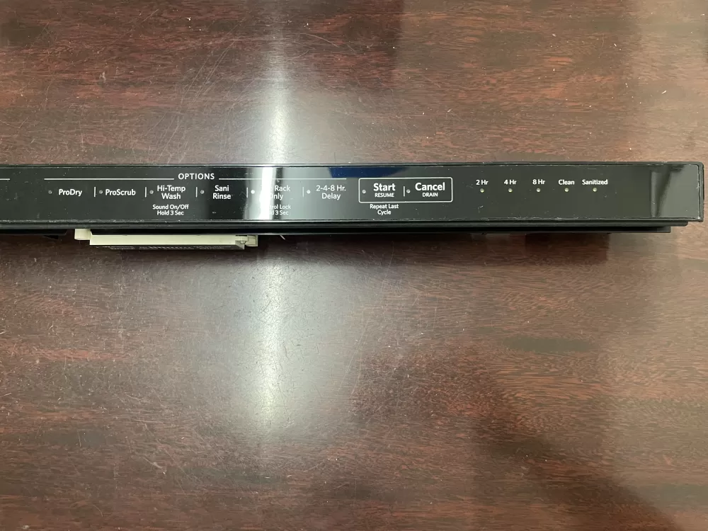 Whirlpool  KitchenAid W10537423 W10803367 PS11703472 Dishwasher Control Board Panel