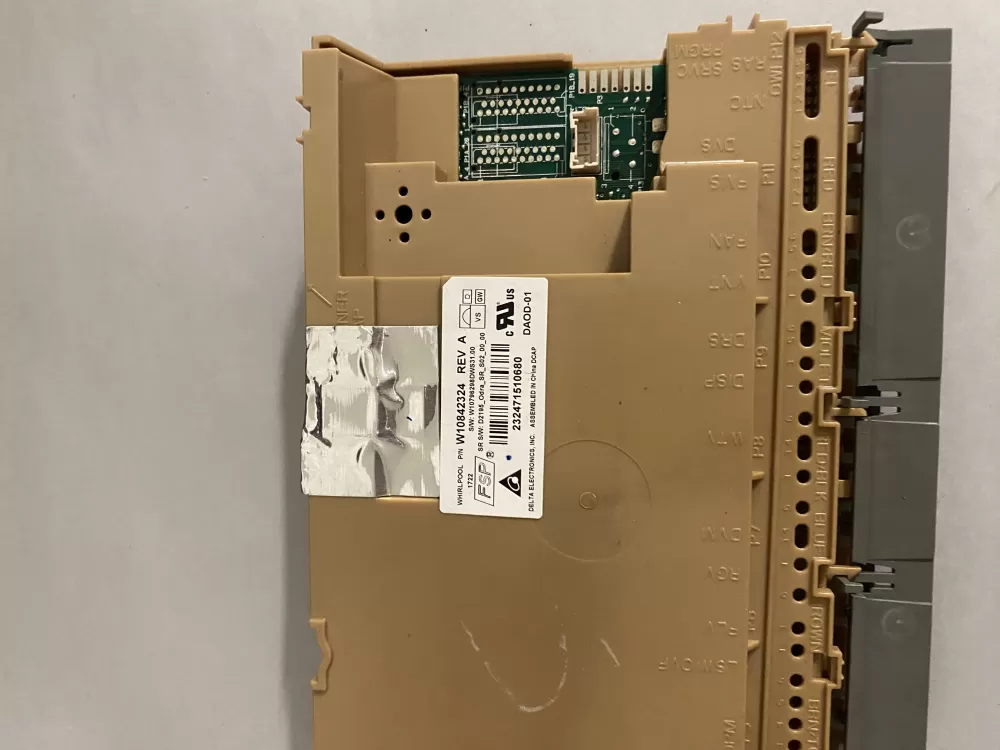 KitchenAid W10707999 W10796287 Dishwasher Control Board AZ192695 | BK113