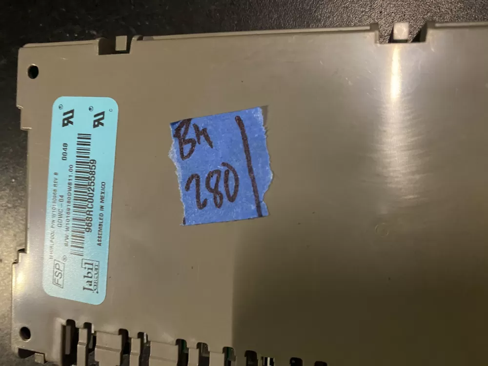 Whirlpool Maytag KitchenAid Kenmore Dishwasher Control Board AZ27952 | BK280