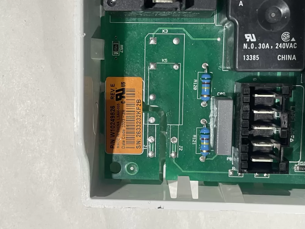 Whirlpool Maytag W10249826 W10249827 Dryer Control Board AZ151063 | KM2078