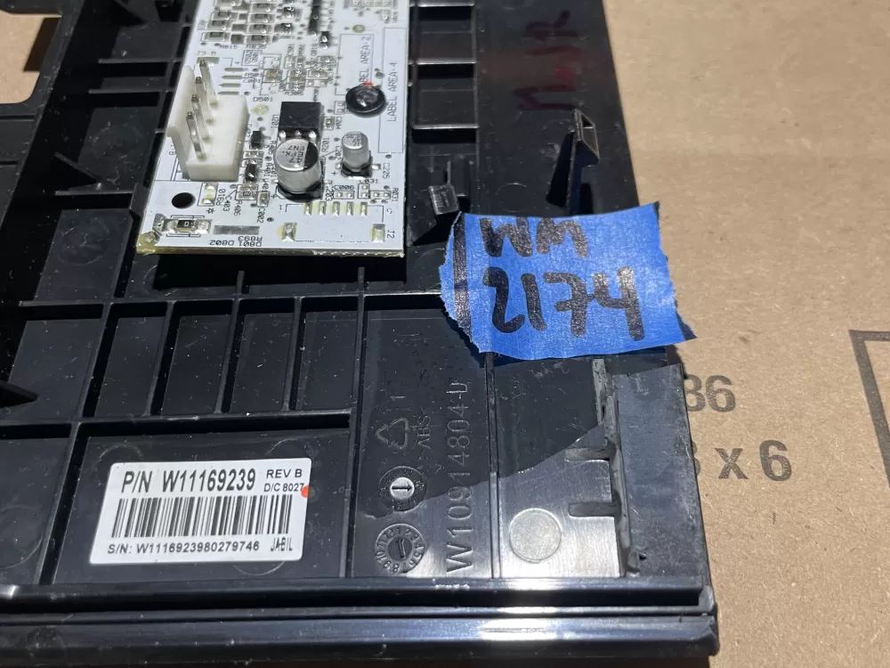 W10905593 W11163771 W11169239 Refrigerator Control Board AZ117649 | Wm2164