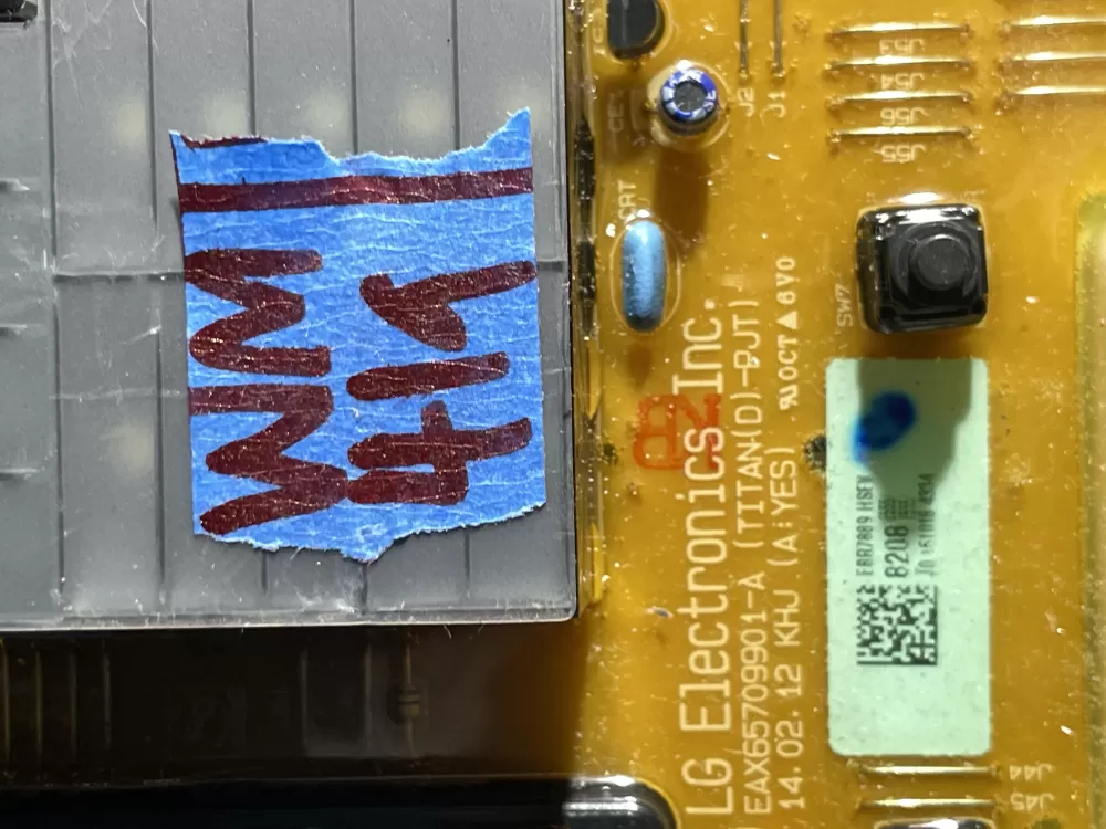 LG AP6235797 EBR78898208 PS12080556 Washer Control Board AZ37744 | Wm419