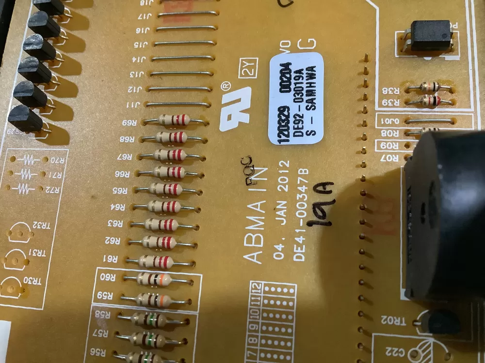 Samsung DE41-00347B Range Control Board AZ148700 | NRV766