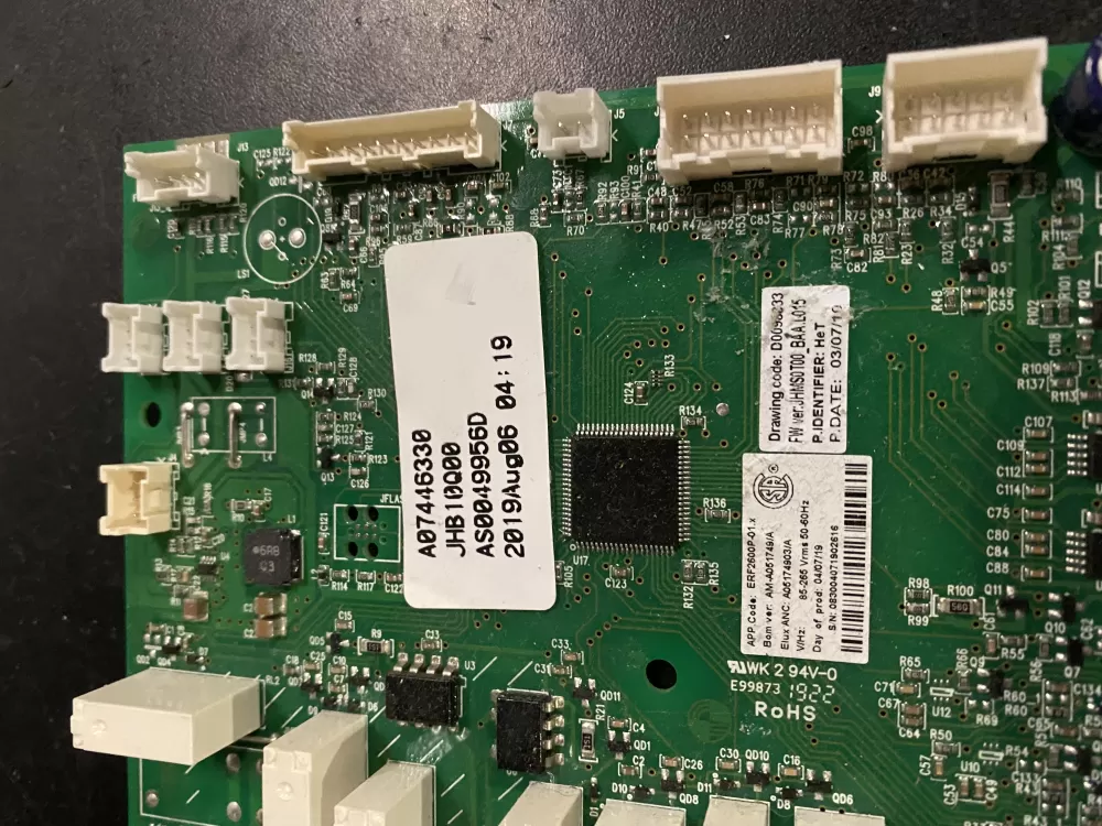 Frigidaire A05174903 D0098833 Refrigerator Control Board AZ26036 | BK77