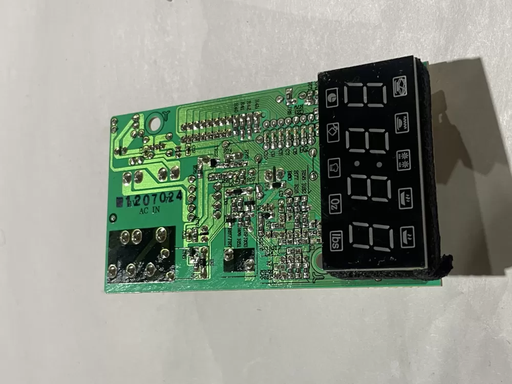 GE WB27X21308 Microwave Logic Control Board PCB ASM AZ187237 | Wm2037