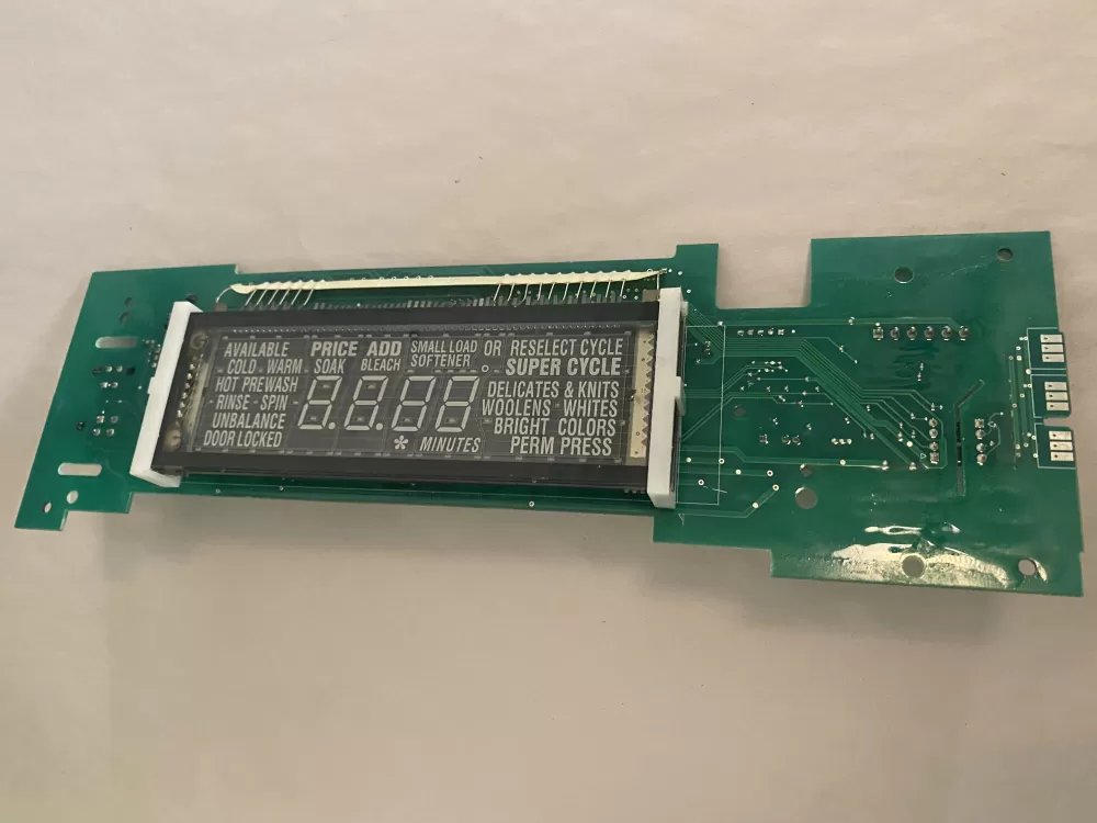 Maytag WPW10166358  AP6284370  W10137414  W10137418  W10166358 Washer Control Board Display User Interface
