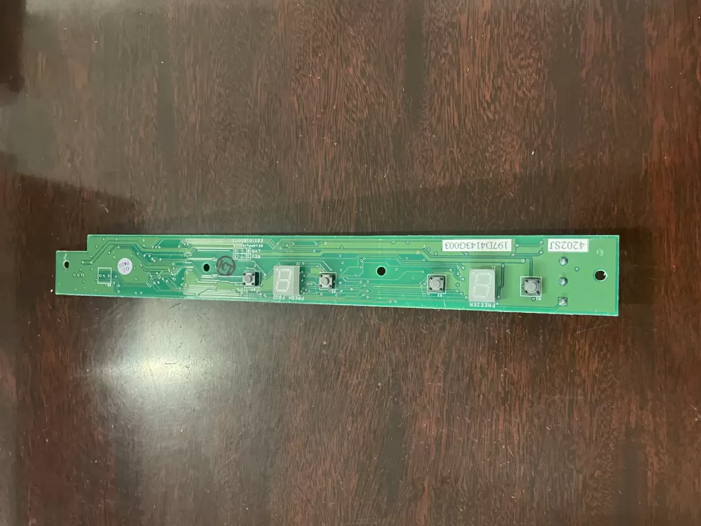 GE WR55X10285 197D4143G003 Refrigerator UI Control Board AZ41015 | KM1715