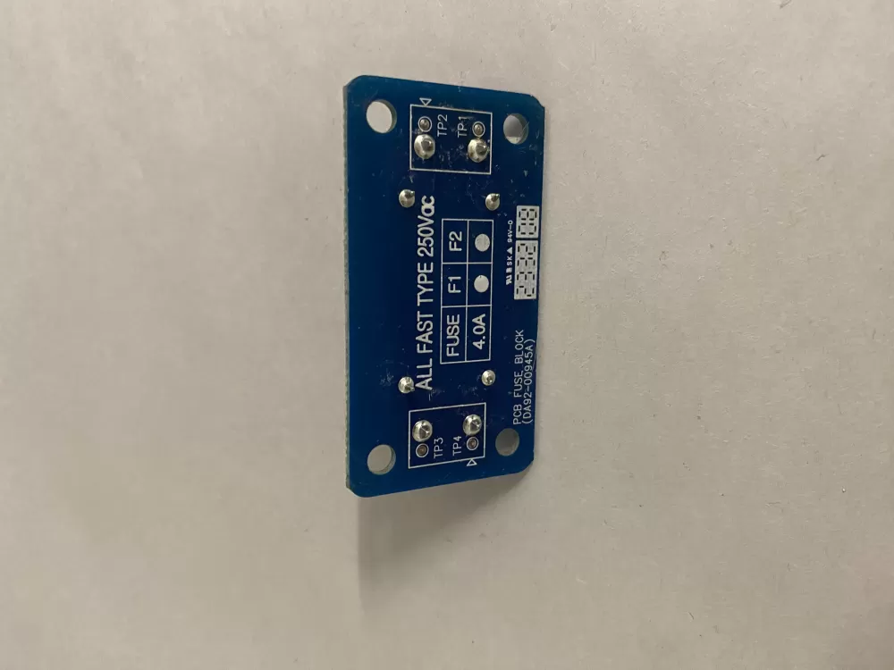 Samsung DA92-00945A Refrigerator Control Board Fuse Block  AZ208998 | BK2540