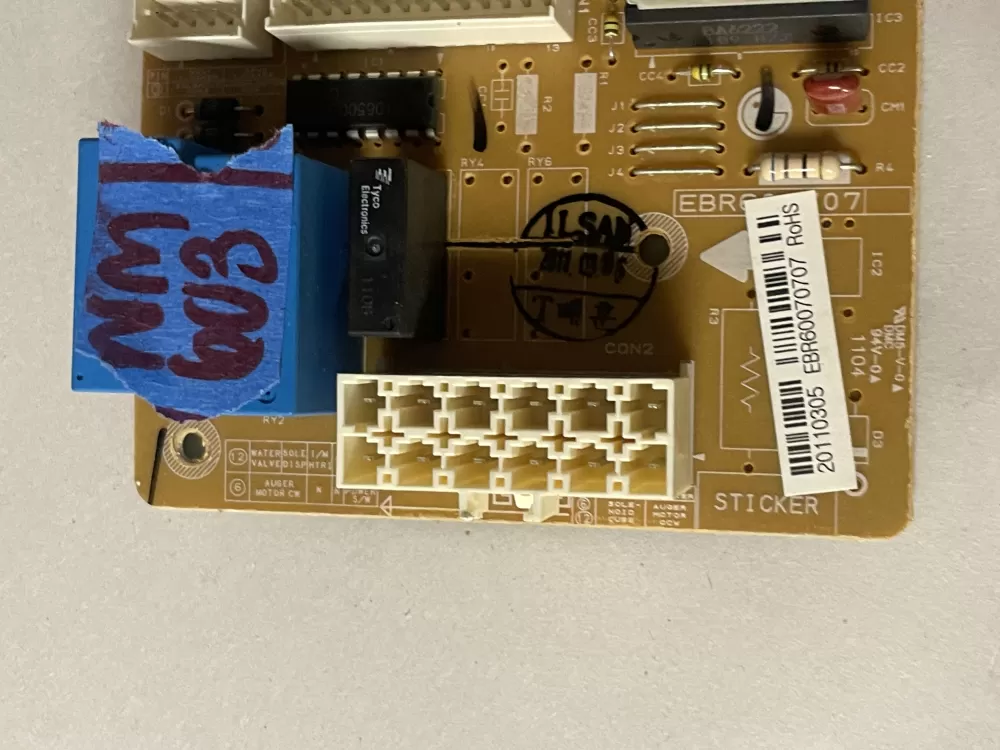 LG EBR60070703 EBR60070707 Refrigerator Power Control Board AZ47136 | Wm603