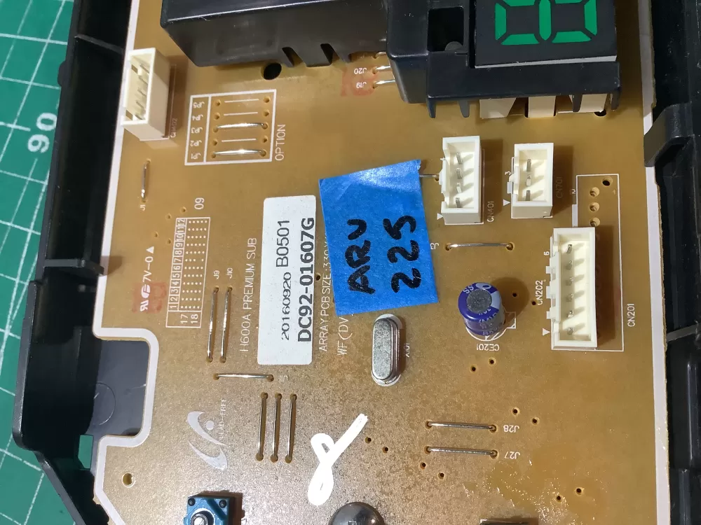 Samsung AP5916790 DC92-01607G PS9605959 Dryer Control AZ199562 | ARV225