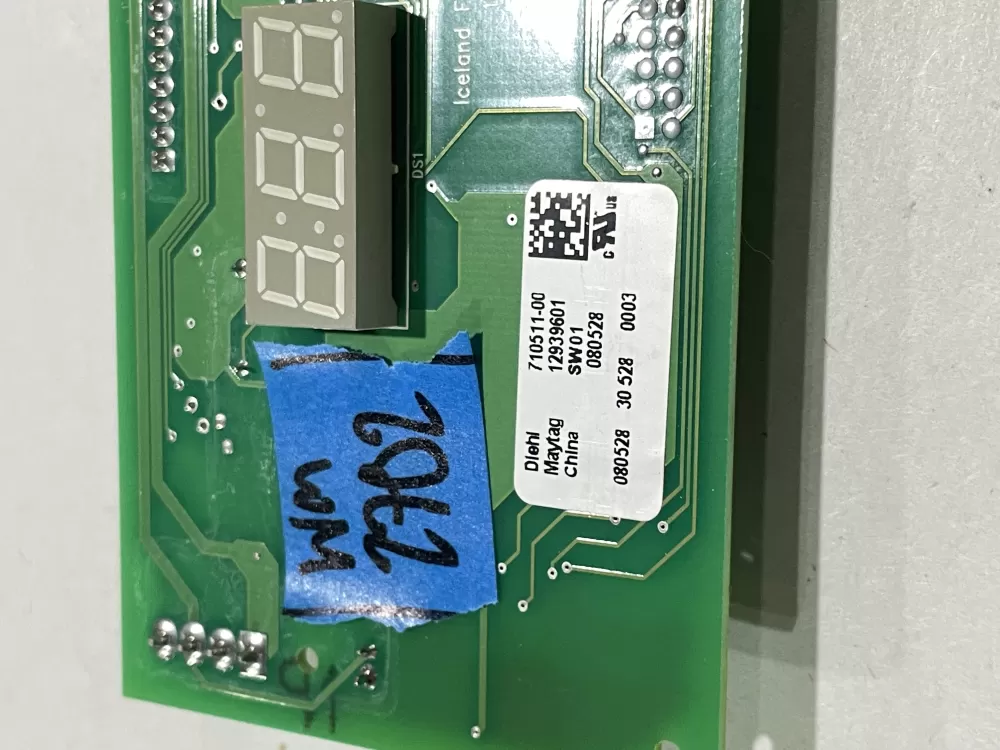 Maytag Amana 12939601 Refrigerator Control Board Dispenser AZ183421 | Wm2702