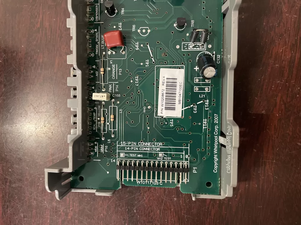 Whirlpool Maytag W10208672 W11202741 Dishwasher Control Board AZ50343 | KM1829