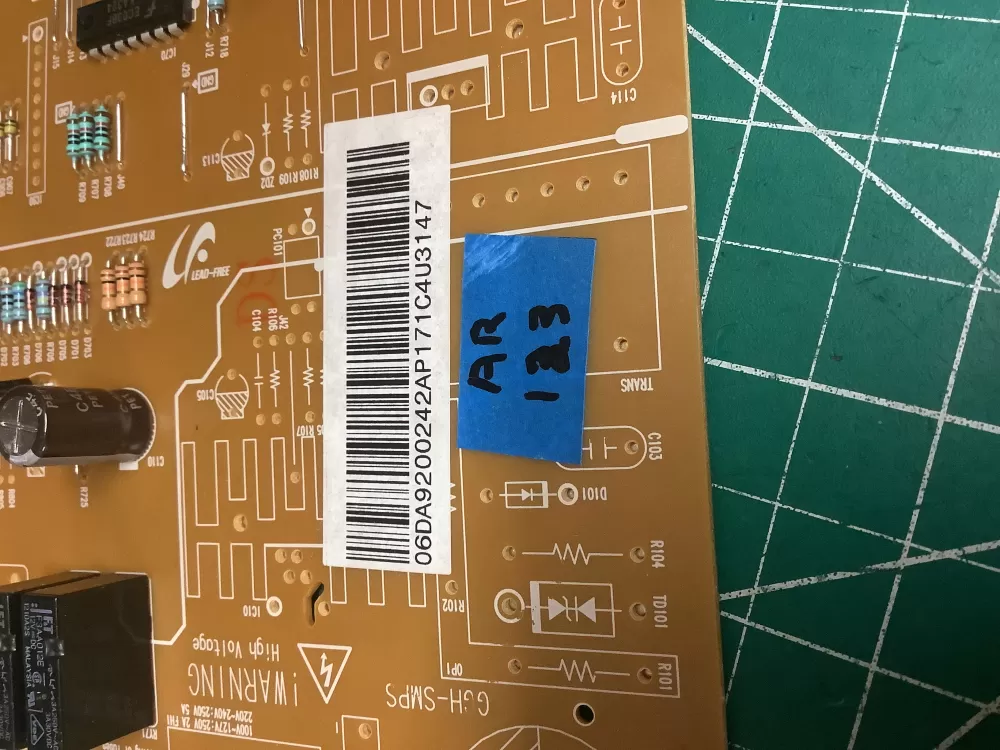 Samsung 06DA9200242A Refrigerator Control Board AZ197790 | AR123