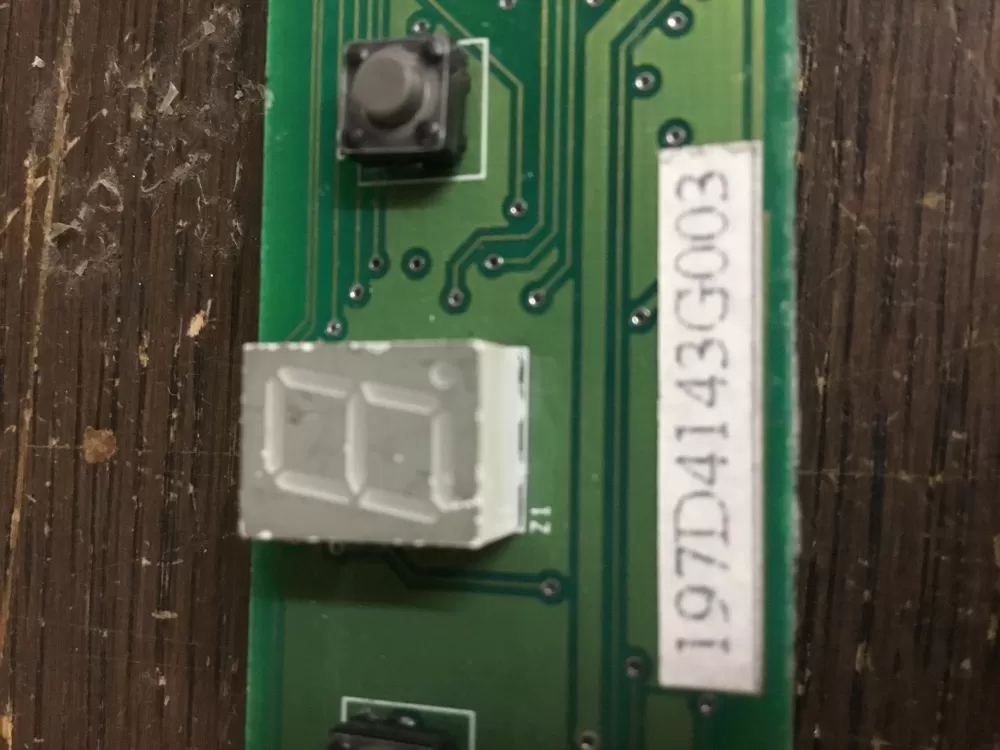GE WR55X10285 197D4143G003 Refrigerator UI Control Board AZ21610 | NR105